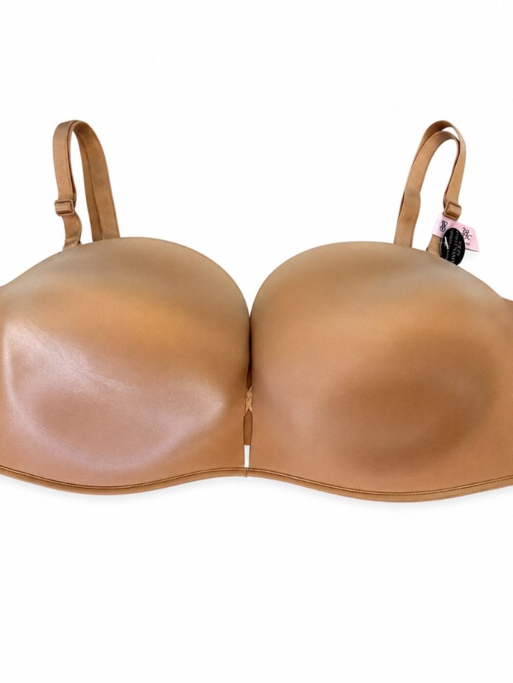 Victoria's Secret NWT Bombshell Push Up Bra 38C Praline Adds 2 Cups Sizes